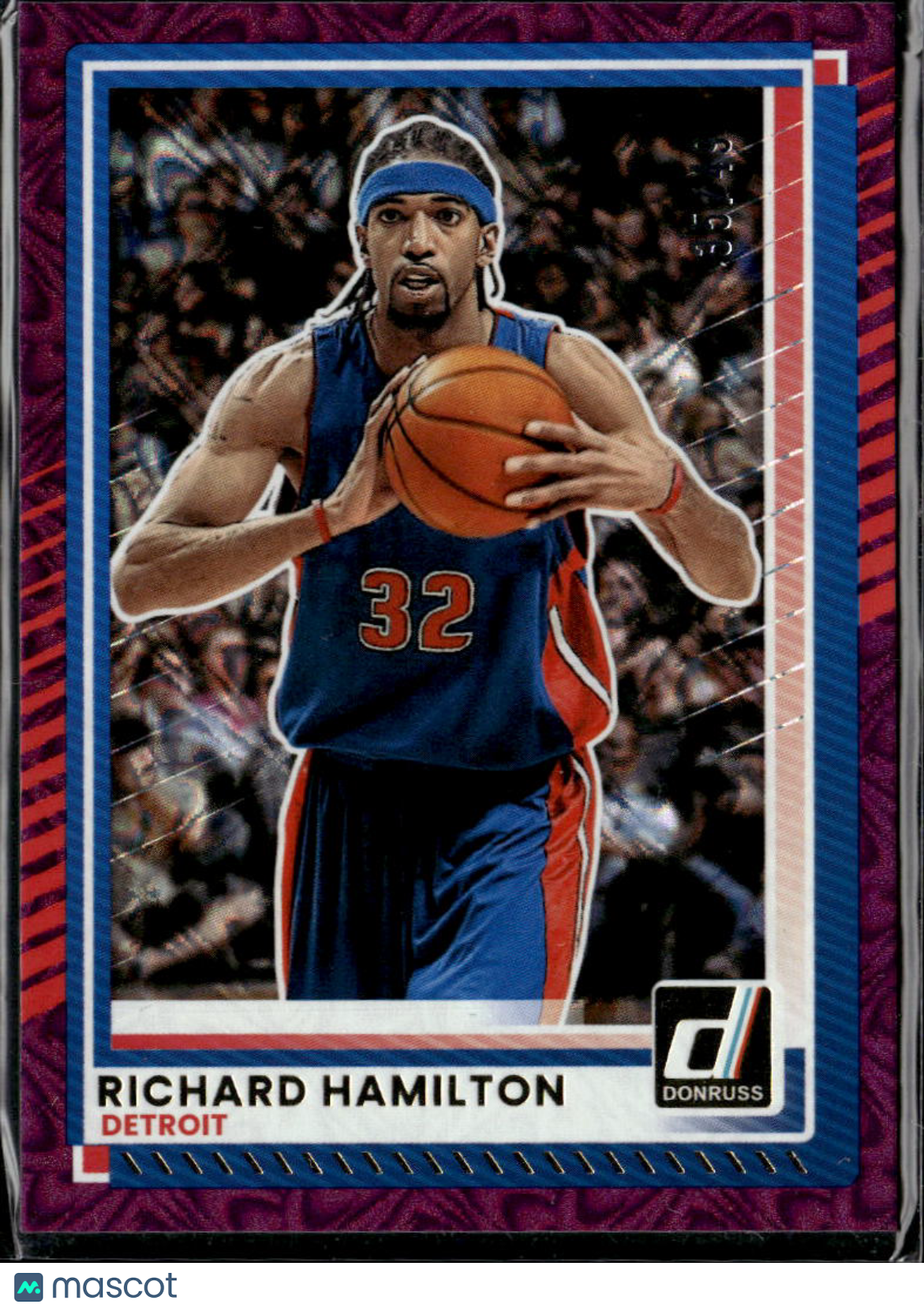 Richard Hamilton 2025 Donruss Purple Parallel 35/49 Detroit Pistons