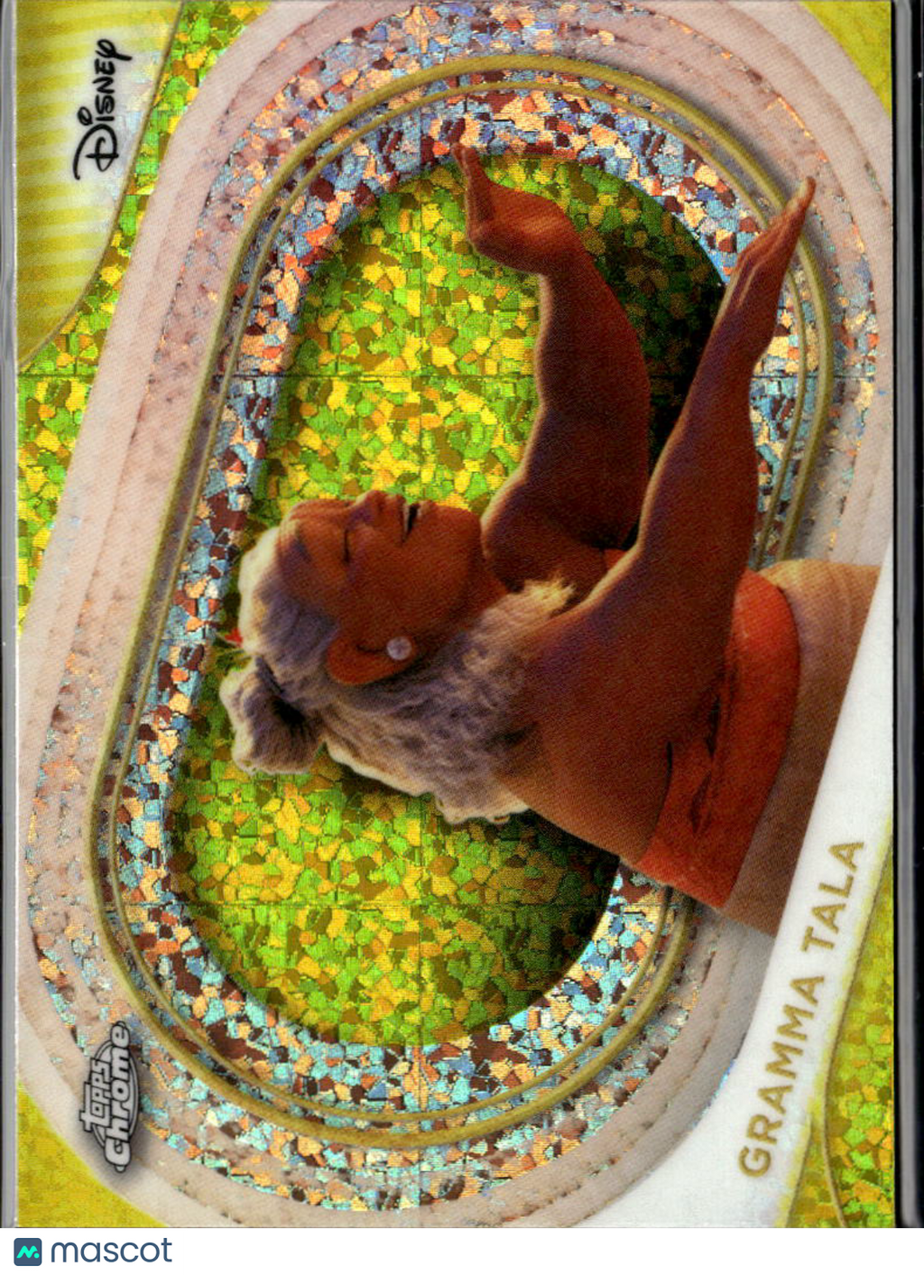 Gramma Tala 2025 Topps Chrome Disney Yellow Mini Diamond #16