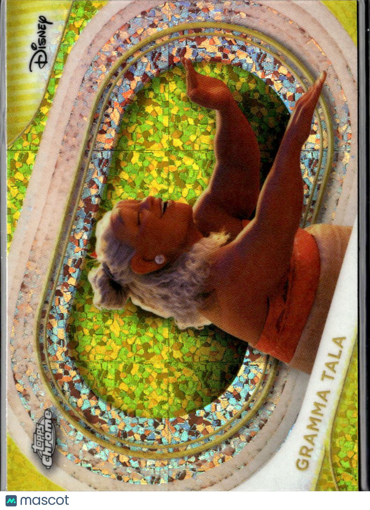 Gramma Tala 2025 Topps Chrome Disney Yellow Mini Diamond #16