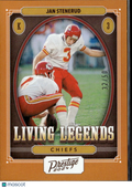 Jan Stenerud 2024 Prestige Living Legends Xtra Points 32/50 Kansas City Chiefs
