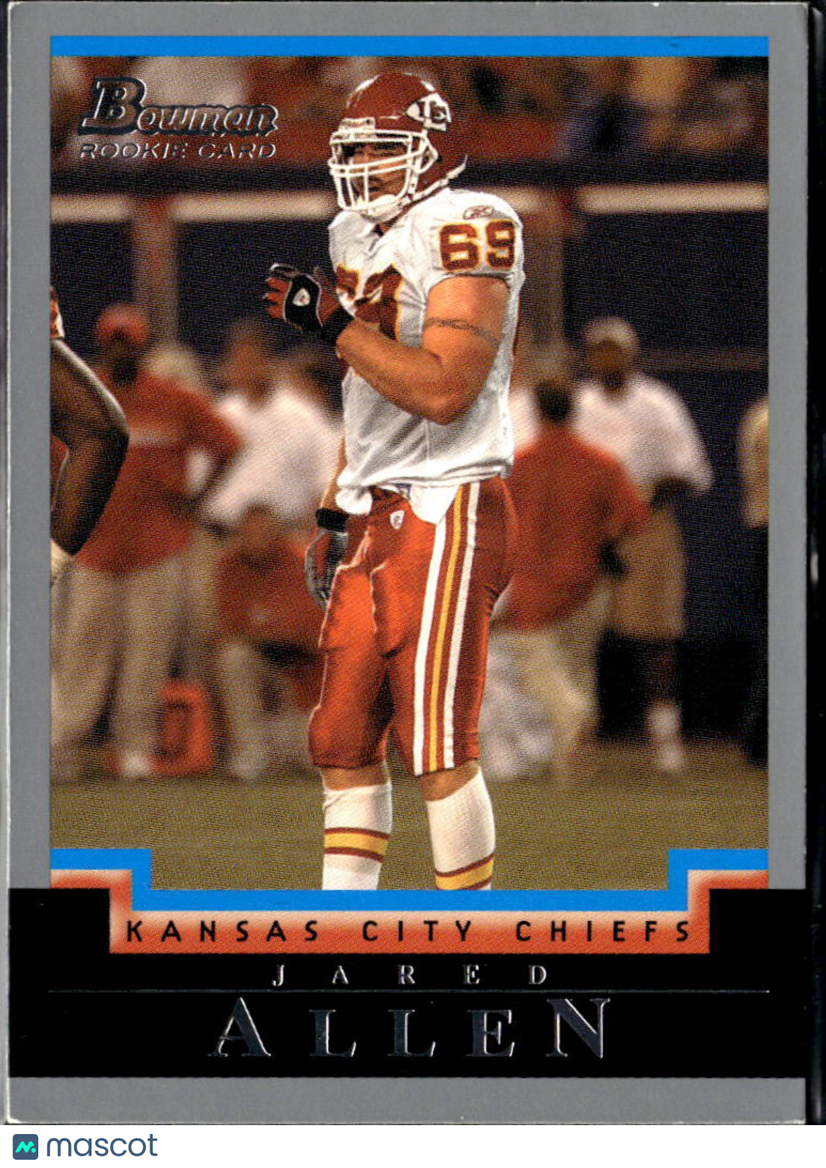 Jared Allen 2004 Bowman Rookie RC Vikings Kansas City Chiefs