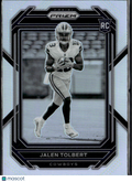 Jalen Tolbert 2022 Prizm RC Rookie SSP Variation Dallas Cowboys