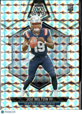 Joe Milton III 2024 Mosaic Mosaics Prizm Rookie New England Patriots