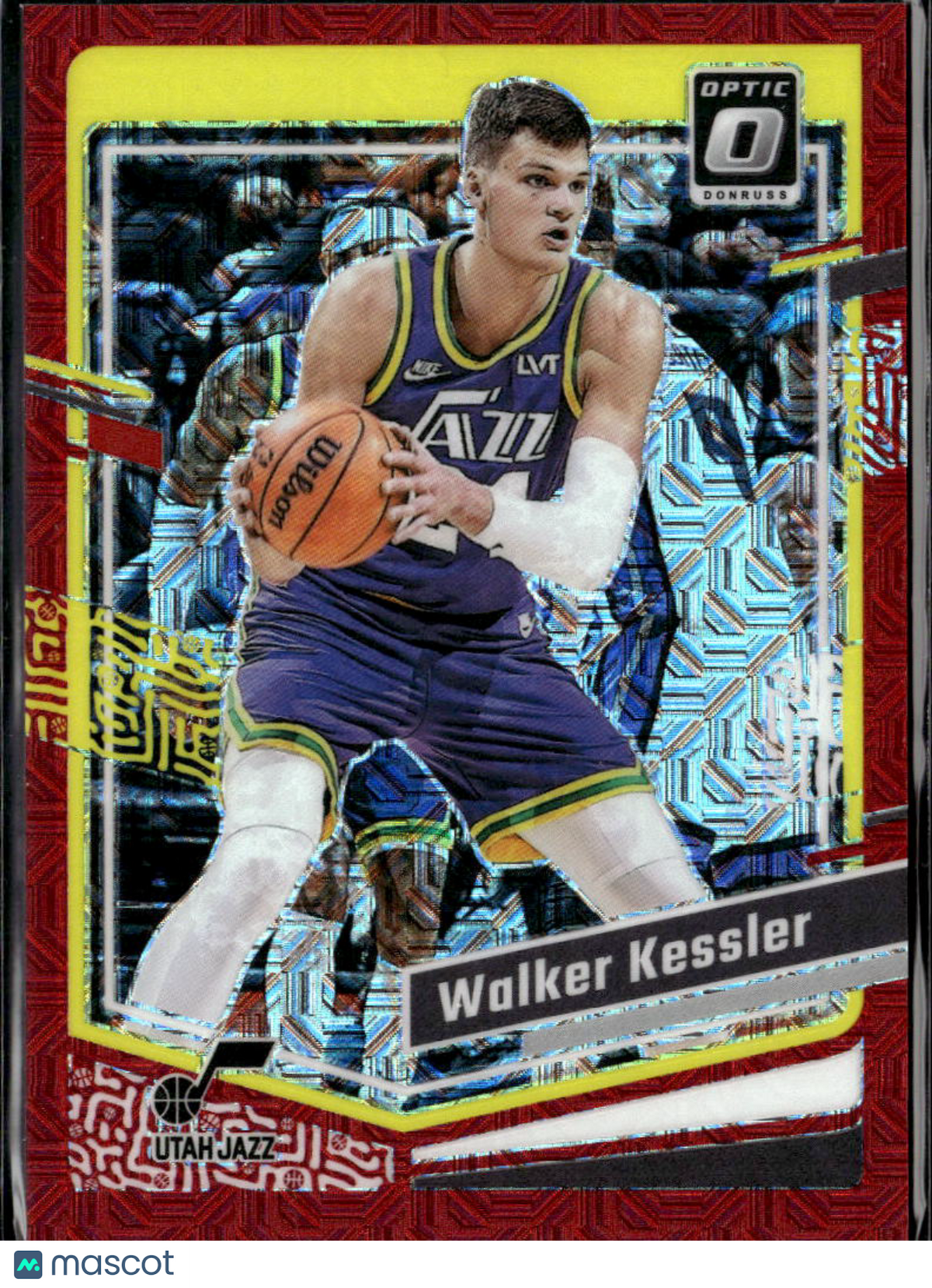 Walker Kessler 2023-24 Optic Red Choice Prizm 80/88 Utah Jazz