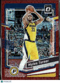 Myles Turner 2023-24 Optic Red Choice Prizm 52/88 Indiana Pacers