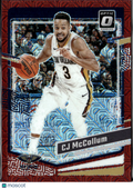 CJ McCollum 2023-24 Optic Red Choice 35/88 New Orleans Pelicans