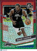 Kawhi Leonard 2023-24 Optic Red & Green Choice SSP Los Angeles Clippers
