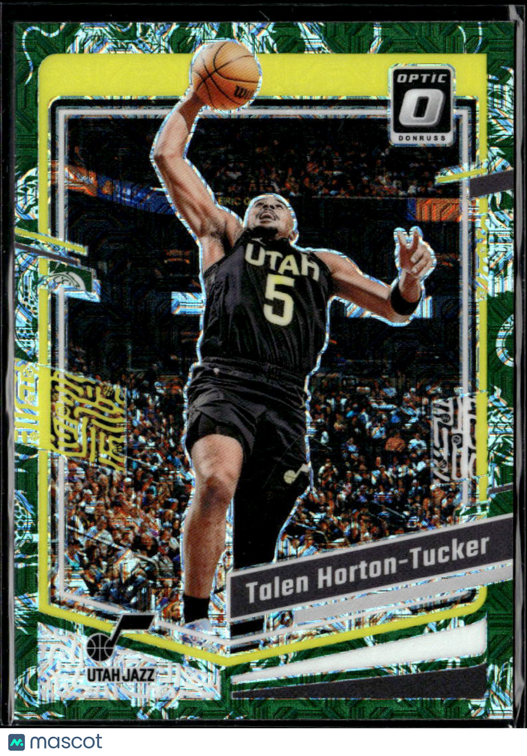 Talen Horton-Tucker 2023-24 Optic Green Dragon SSP Utah Jazz