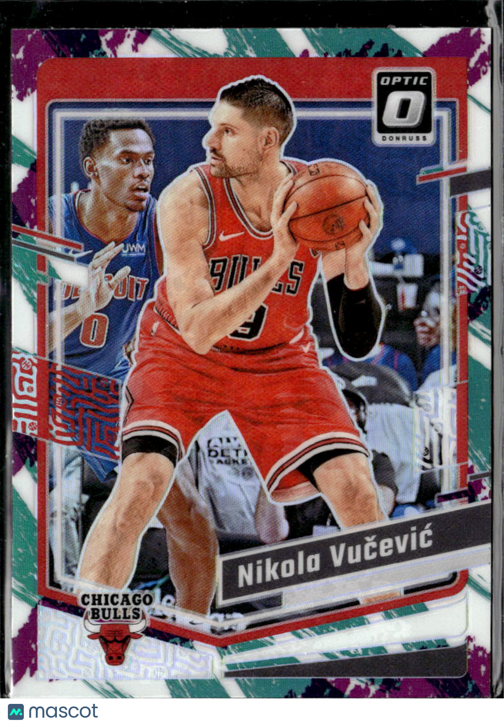 Nikola Vucevic 2023-24 Optic Jazz Prizm SSP Chicago Bulls