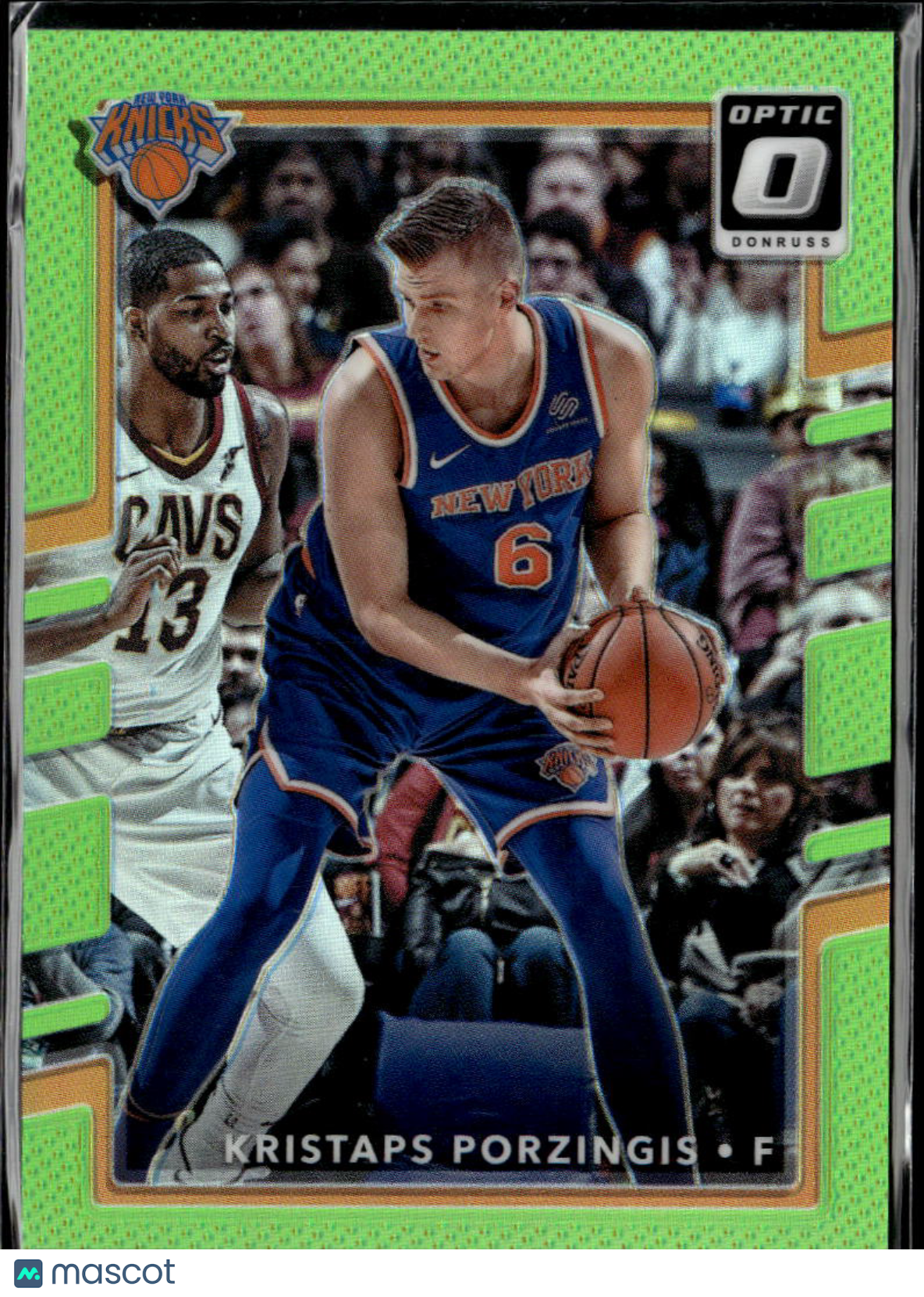Kristaps Porzingis 2017-18 Optic Lime Green /175 New York Knicks