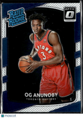 OG Anunoby 2017-18 Optic Rated Rookie RC Toronto Raptors