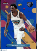 Jaren Jackson Jr. 2025 Topps Finest Blue Refractor /200 Memphis Grizzlies