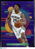 Trey Murphy III 2025 Topps Finest Purple Refractor /200 New Orleans Pelicans
