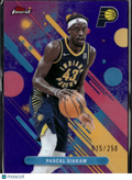 Pascal Siakam 2025 Topps Finest Purple Refractor /250 Indiana Pacers