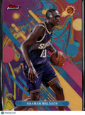 Khaman Maluach 2025 Topps Finest Oil Spill Refractor RC Phoenix Suns