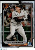 Adley Rutschman 2024 Bowman Chrome Refractor /499 Baltimore Orioles