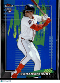 Roman Anthony 2026 Topps Finest Blue Refractor RC 125/150 Boston Red Sox