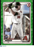 AJ Vukovich 2020 Bowman Draft 1st Green Paper 9/99 Arizona Diamondbacks