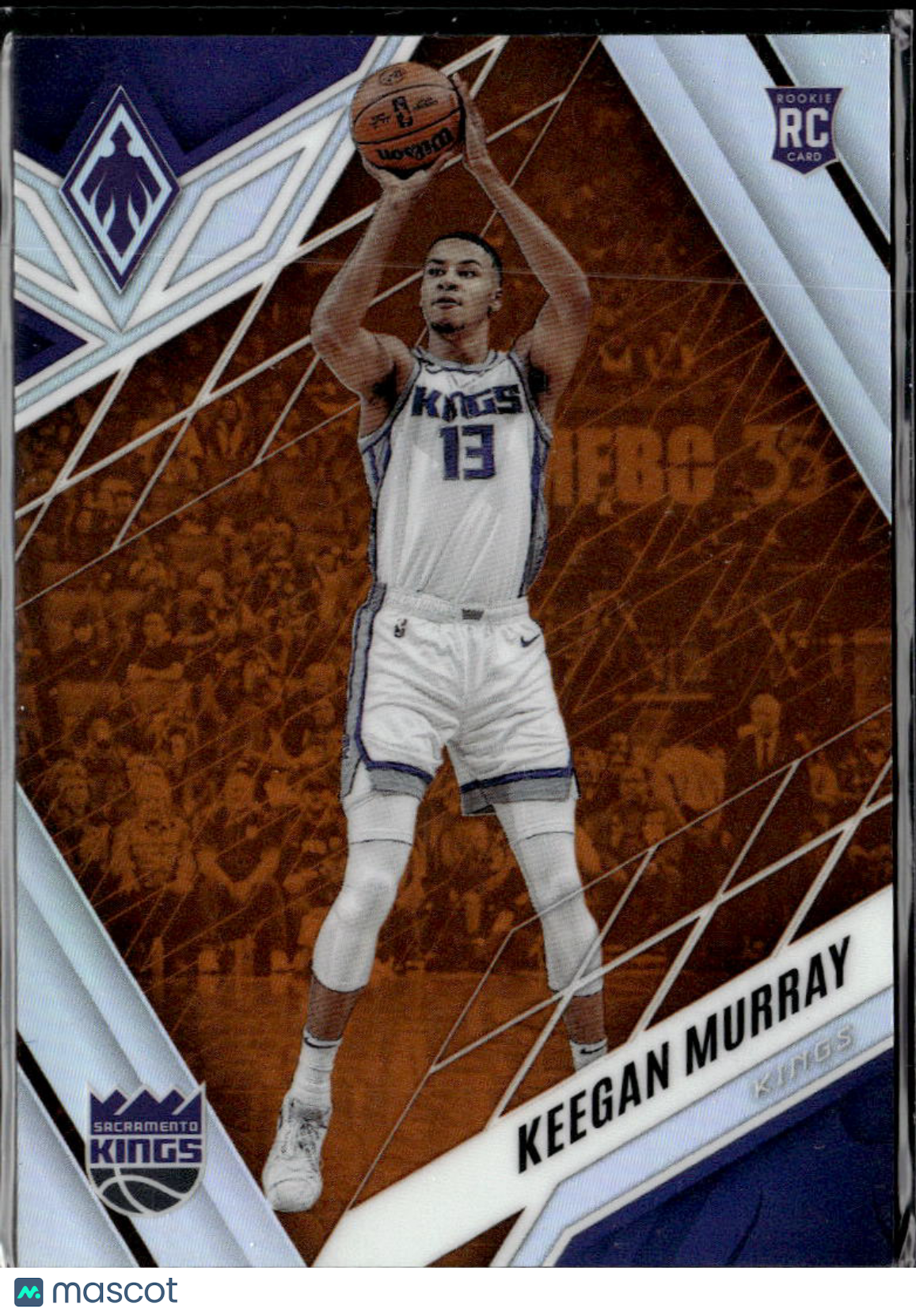 Keegan Murray 2022-23 Chronicles Phoenix Orange Rookie RC /75 Sacramento Kings