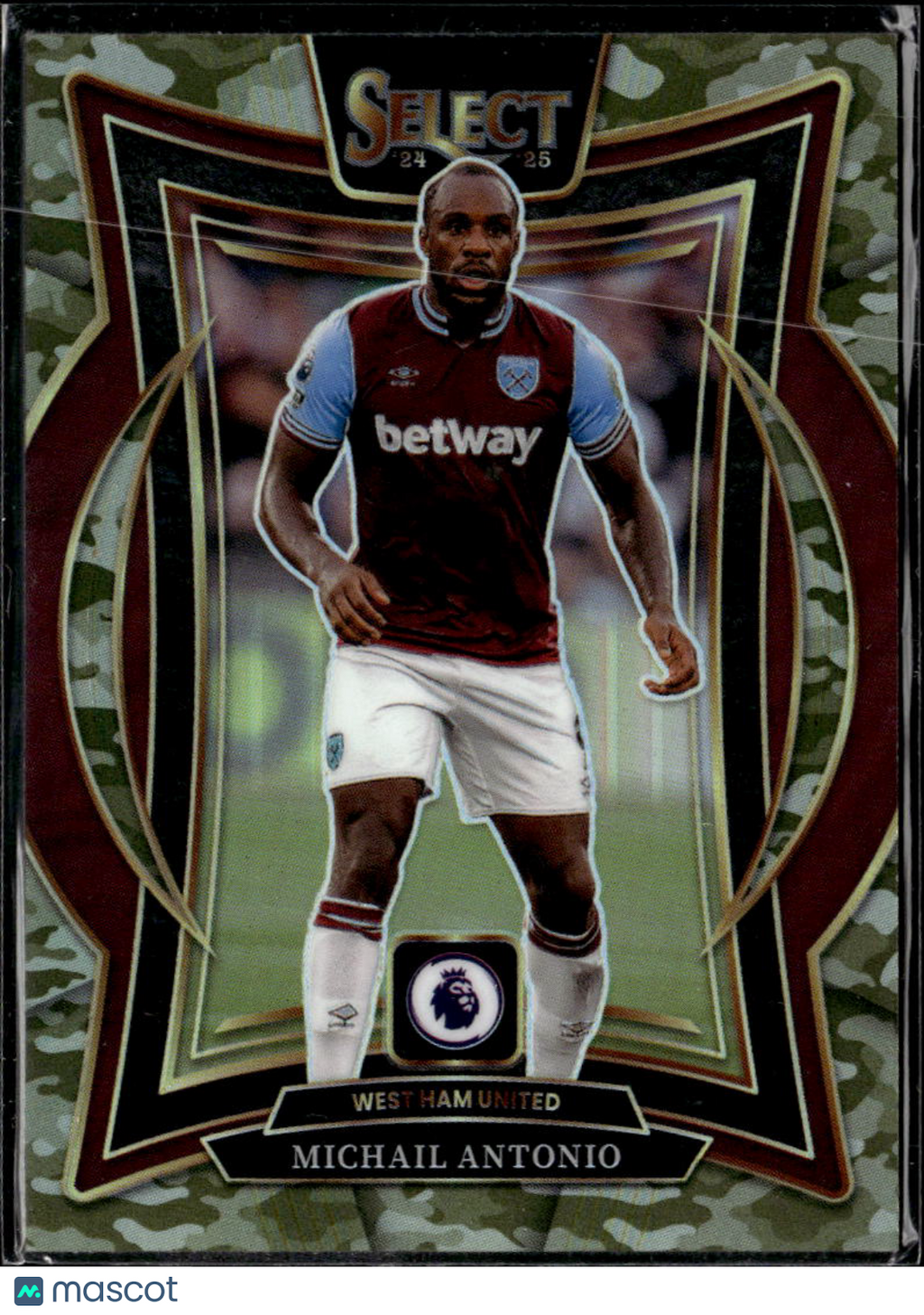 Michail Antonio 2025 Select Premier Soccer Camo /150 West Ham United