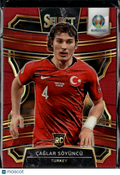 Caglar Soyuncu 2020 Panini Select UEFA Euro Red RC /150 Turkey