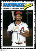 Geraldo Perdomo 2026 Topps Heritage Deckle Edge SSP Arizona Diamondbacks