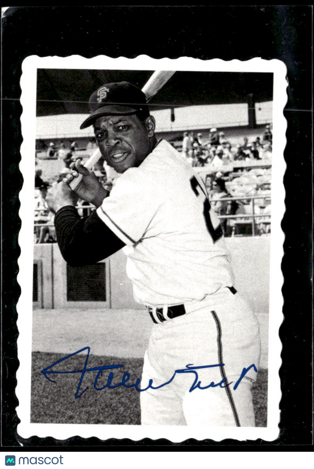 Willie Mays 2012 Topps Deckle Edge San Francisco Giants