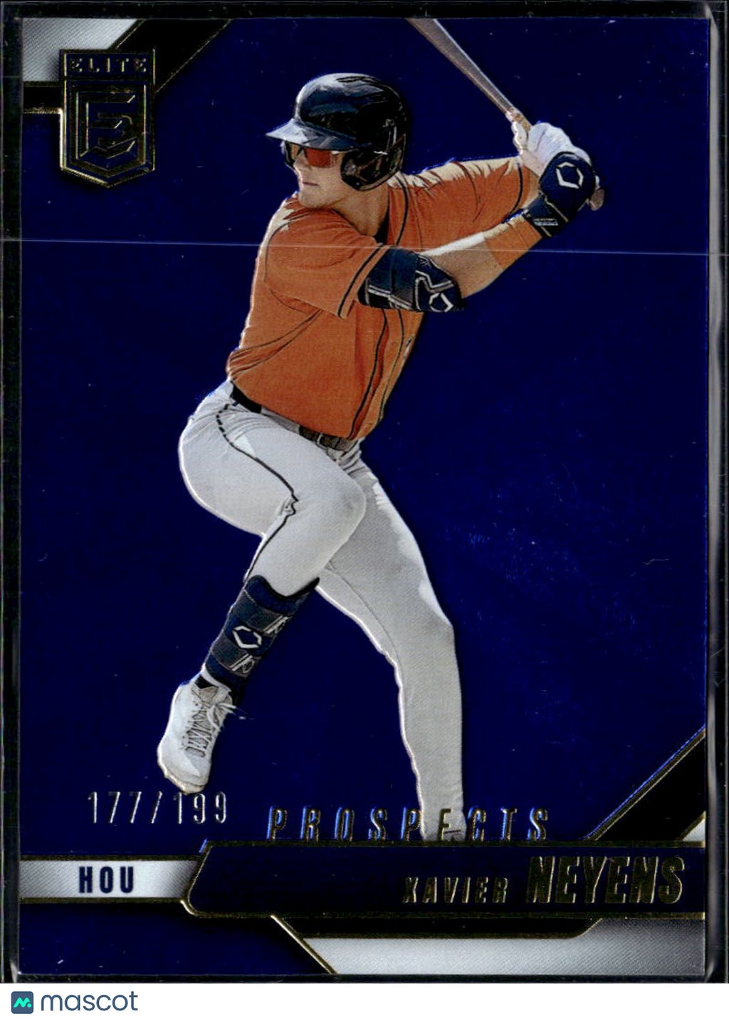 Xavier Neyens 2026 Panini Donruss Elite Blue 177/199 Houston Astros