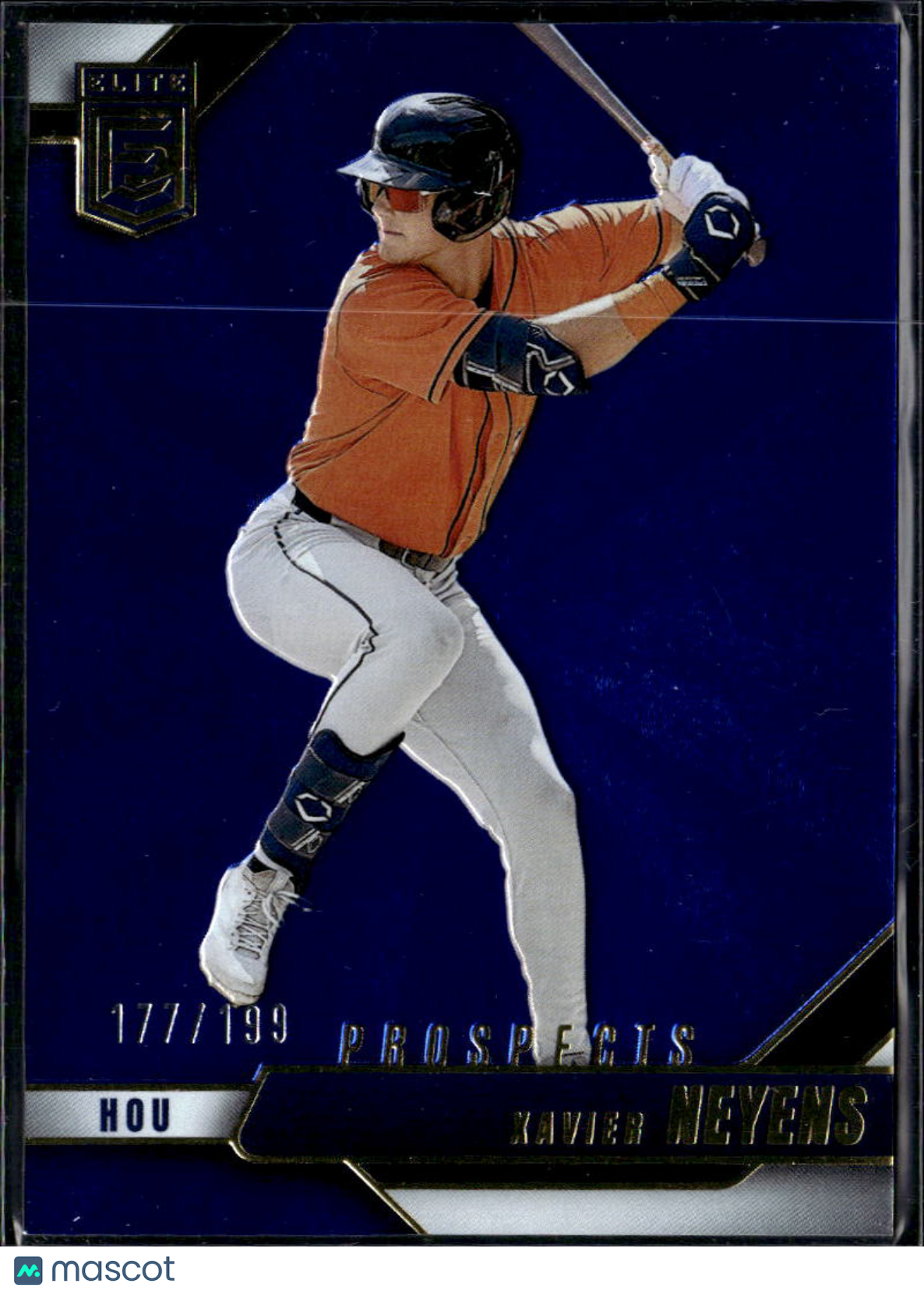 Xavier Neyens 2026 Panini Donruss Elite Blue 177/199 Houston Astros