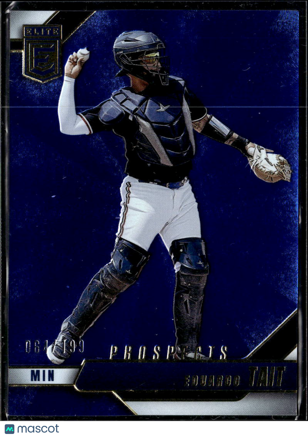 Eduardo Tait 2026 Donruss Elite Blue 64/199 Minnesota Twins