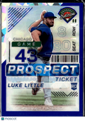 Luke Little 2024 Prospect Edition Blue Prizm RC /299 Chicago Cubs