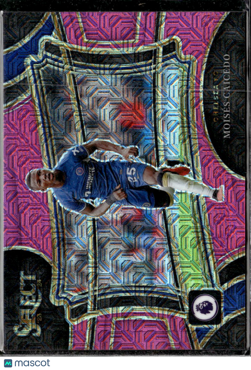 Moisés Caicedo 2024 Select Premier League Field Level Pink /325 Chelsea FC