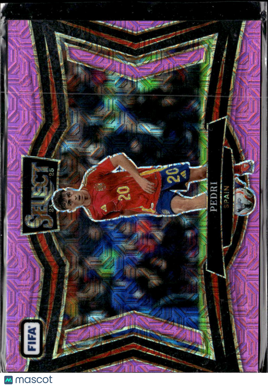 Pedri 2025 Panini Select FIFA Soccer Pink Mojo /299 Spain