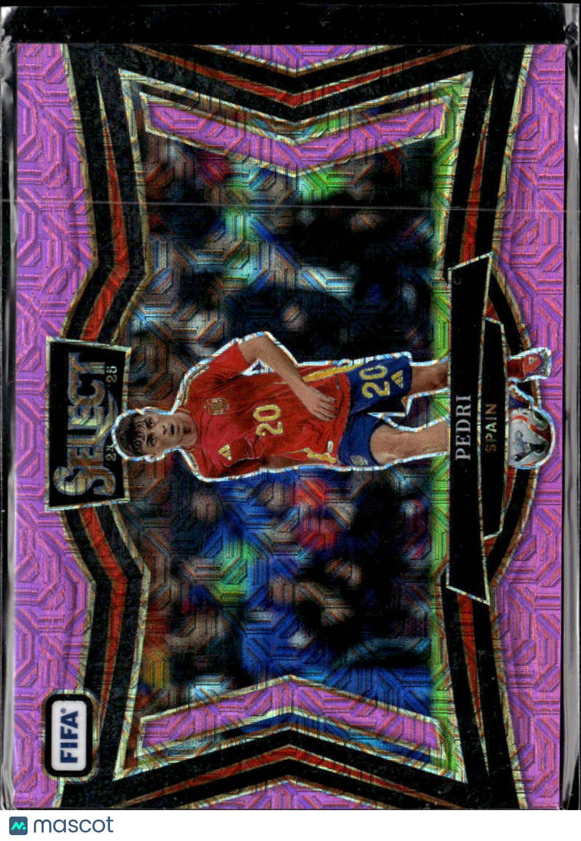 Pedri 2025 Panini Select FIFA Soccer Pink Mojo /299 Spain