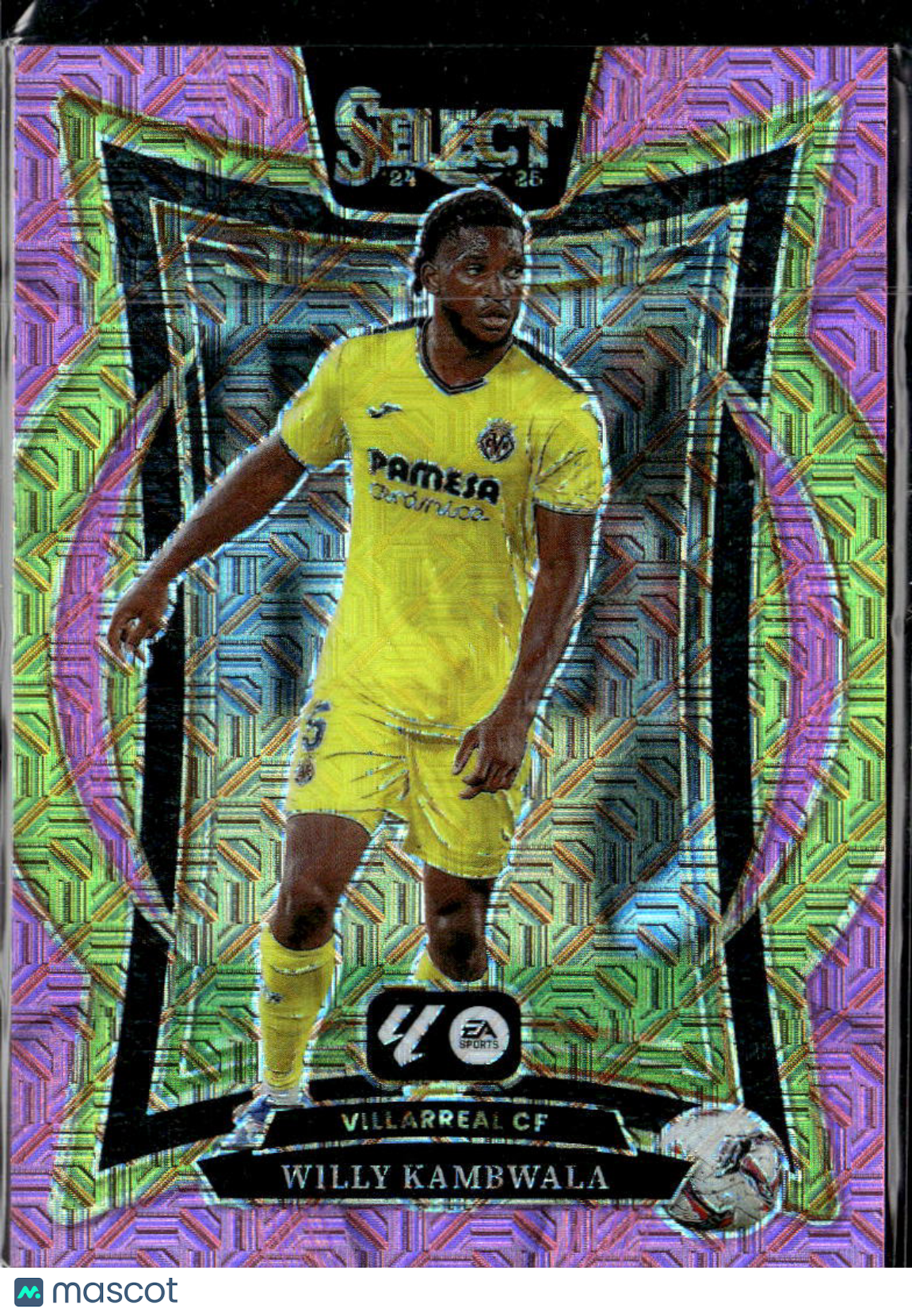 Willy Kambwala 2025 Panini Select Terrace Prizm /179 Villarreal CF