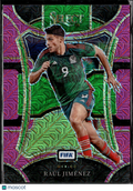 Raul Jimenez 2024 Select FIFA Soccer Mezzanine Pink /199 Mexico