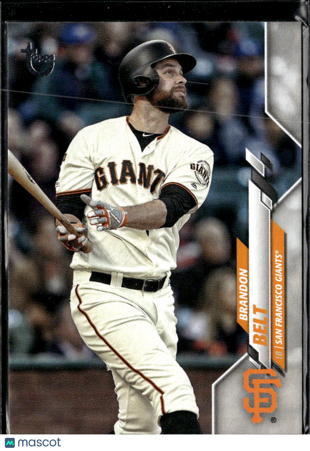 Brandon Belt 2020 Topps Vintage Stock 48/99 San Francisco Giants