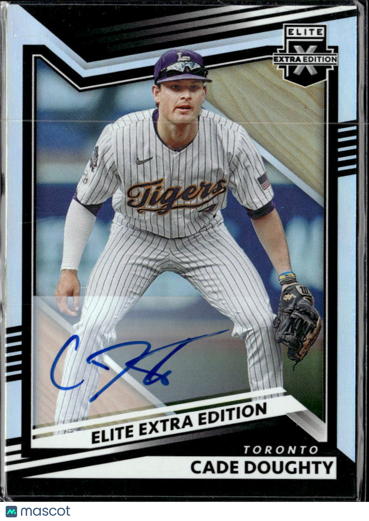 Cade Doughty 2022 Elite Extra Edition Auto Autograph Toronto Blue Jays