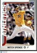 Mitch Spence 2025 Topps Vintage Stock 45/99 Oakland Athletics