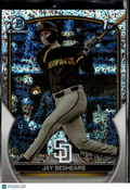 Jay Beshears 2023 Bowman Chrome 1st Speckle Refractor San Diego Padres