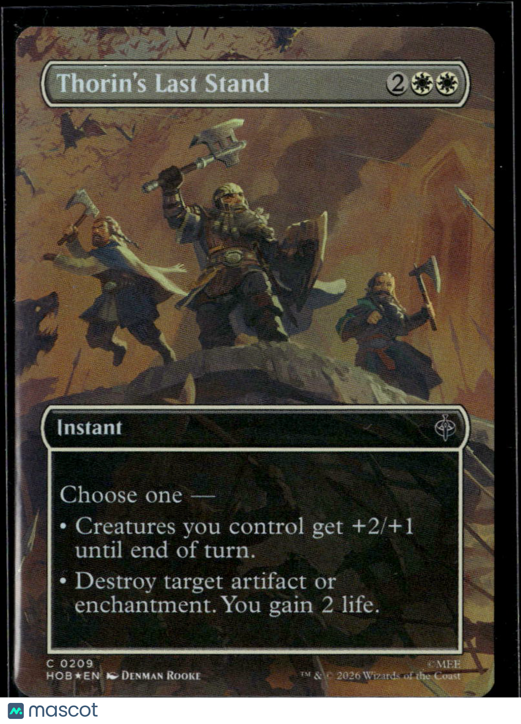 Thorin's Last Stand foil