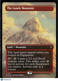 The Lonely Mountain The Hobbit mtg card