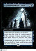 Uncover the Moon-Letters mtg card
