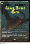 Smaug, Wicked Worm The Hobbit mtg card