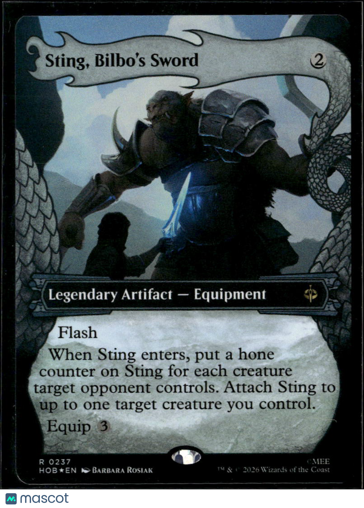 Sting, Bilbo's Sword foil