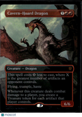 Cavern-Hoard Dragon Surge Foil mtg card