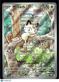 Meowth 2025 Mega Evolution – Phantasmal Flames Holo Secret Rare #106/94