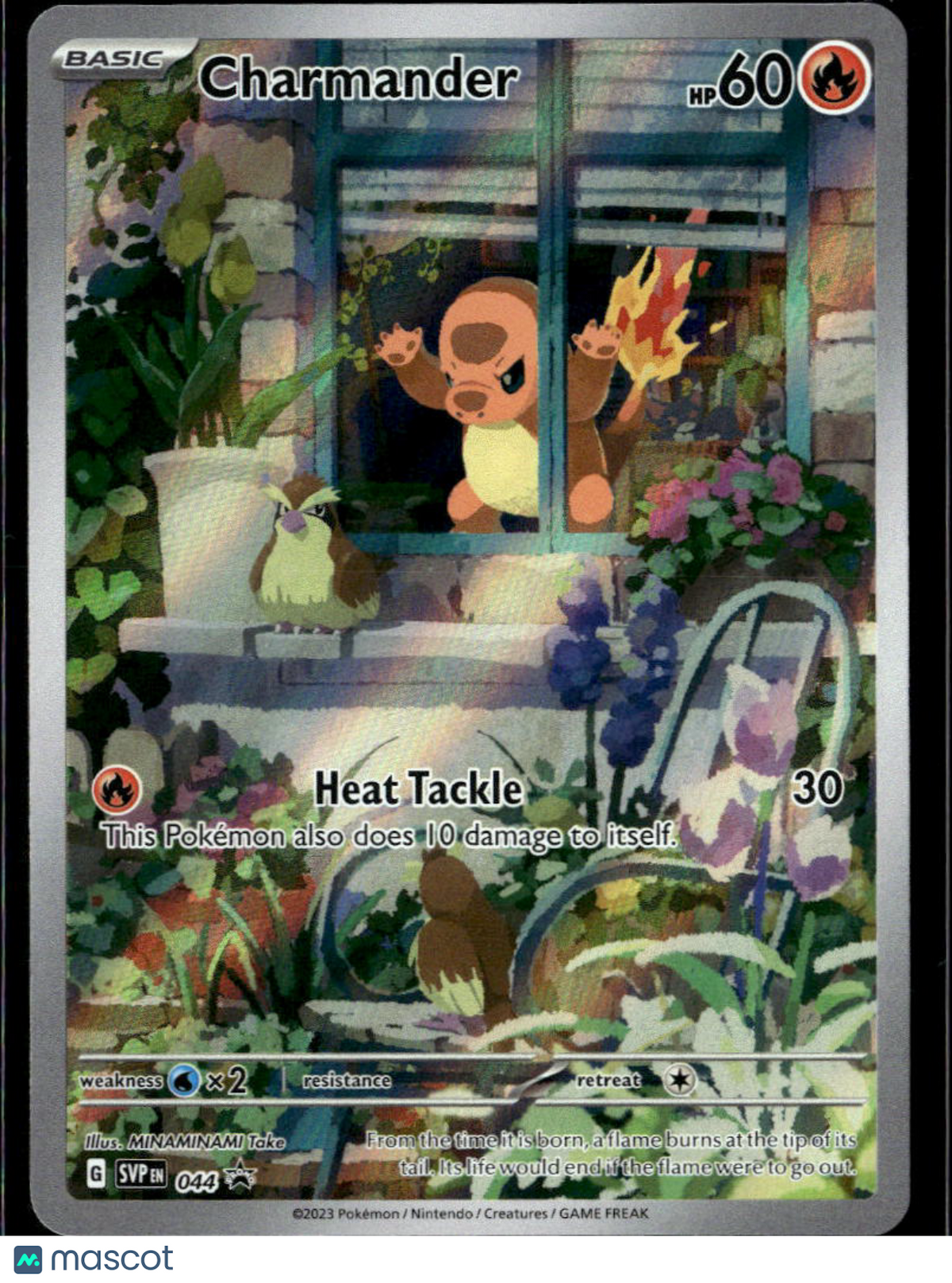 Charmander Scarlet & Violet Holo Black Star Promo #SVP EN 044