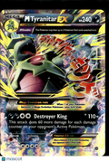 M Tyranitar EX 2015 Ancient Origins Holo Rare #43/98