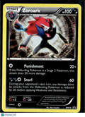 Zoroark 2011 Black & White Holo Black Star Promo #BW19